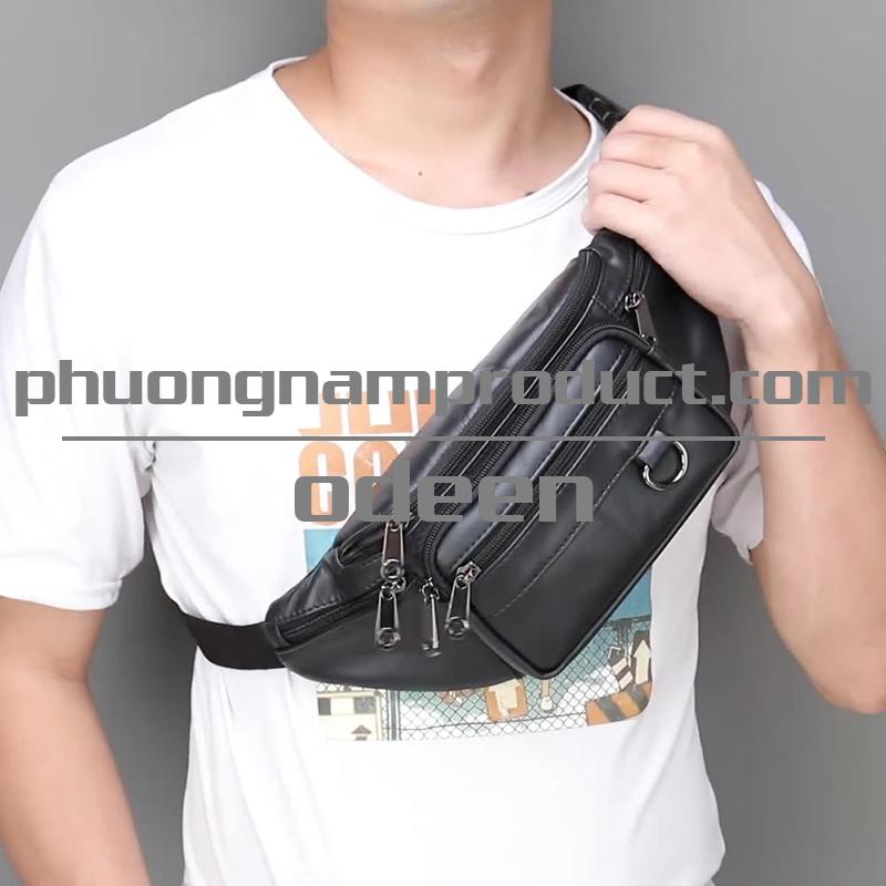 Sản xuất túi đeo chéo (túi bao tử) - Mẫu 015