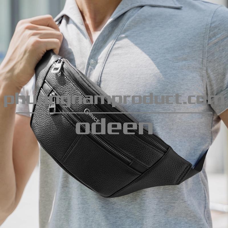 Sản xuất túi đeo chéo (túi bao tử) - Mẫu 027