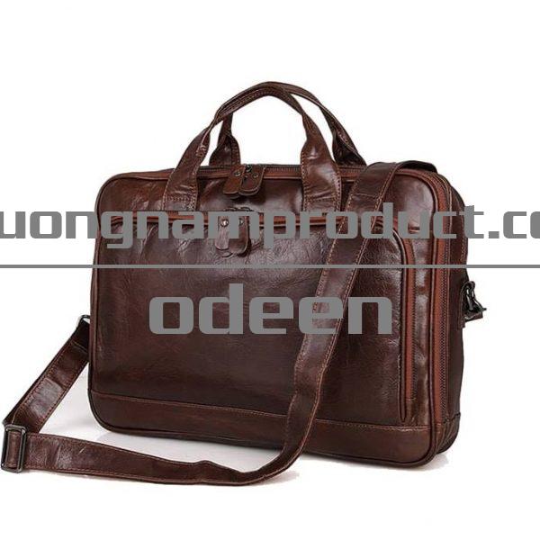 Sản xuất túi xách da bò nam - Mẫu 003
